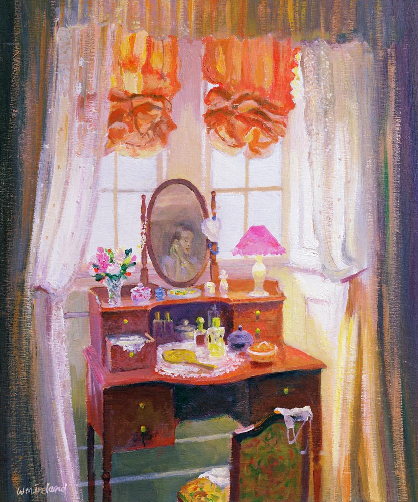 The Dressing Table (oil on board)  from William  Ireland