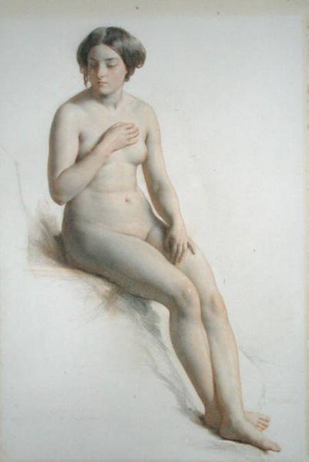 Nude Study of a Girl from William Mulready