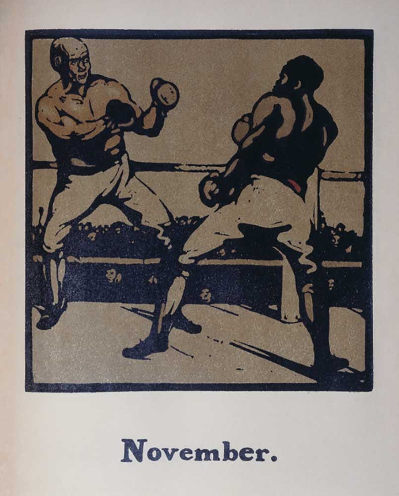 boxing from William Nicholson
