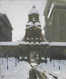The Gate of Honour under Snow, 1924