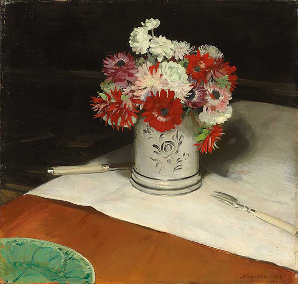Double Anemones, 1921 from William Nicholson