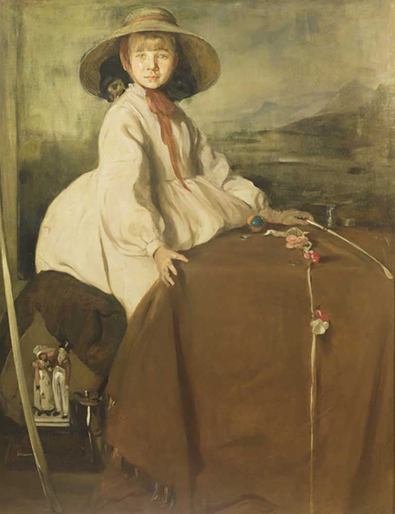 La Petite Marchand - Rosy Gordon Craig, 1902 from William Nicholson