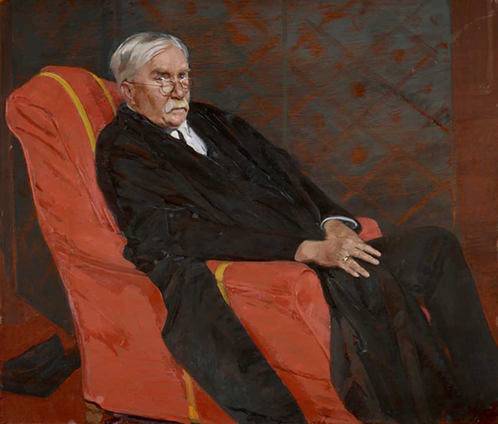 Portrait of Dr. A.C. Benson, 1924 from William Nicholson