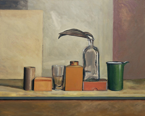 Still Life with Passion Pods (oil on canvas)  from William  Packer