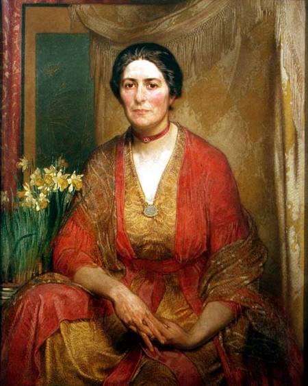 Portrait of the Artist's Wife from William Shackleton
