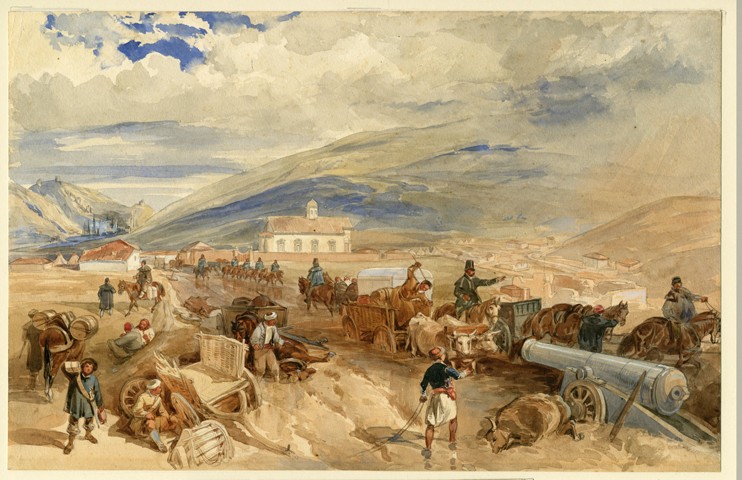 Balaclava, 1854 from William Simpson