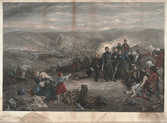 The defence of Kars from William Simpson