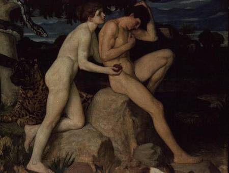 Adam and Eve from William Strang
