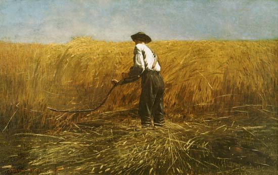 The veteran in the new field from Winslow Homer