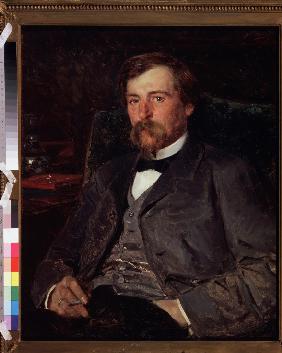 Portrait of the artist Illarion Pryanishnikov (1840-1894)