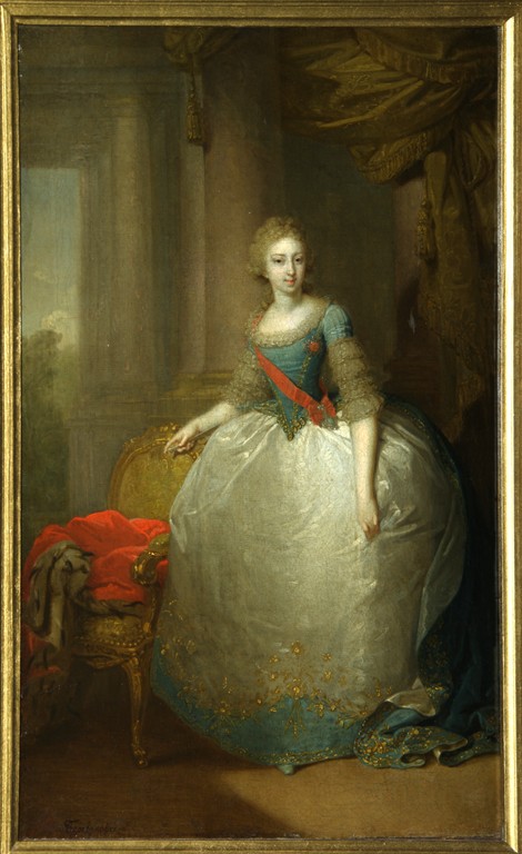 Grand Duchess Elena Pavlovna of Russia (1784-1803) from Wladimir Lukitsch Borowikowski
