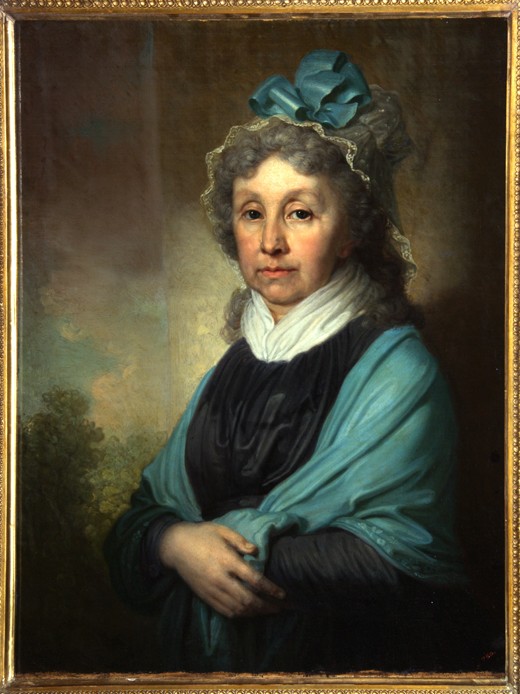 Portrait of Anna Sergeyevna Bezobrazova from Wladimir Lukitsch Borowikowski