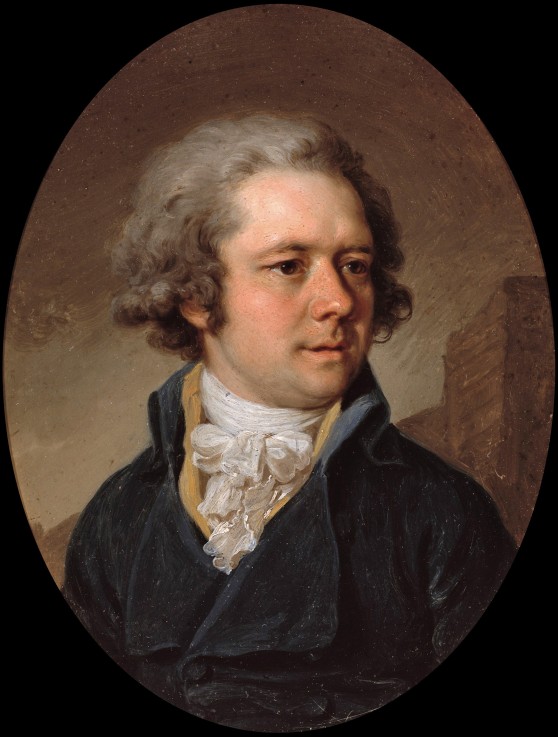Portrait of the architect Adam Menelaws (1753-1831) from Wladimir Lukitsch Borowikowski