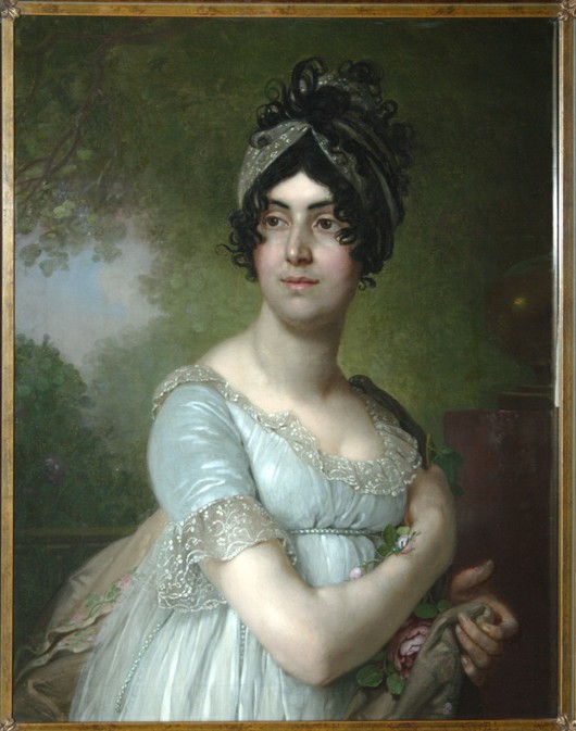 Portrait of Darya Semyonovna Yakovleva from Wladimir Lukitsch Borowikowski