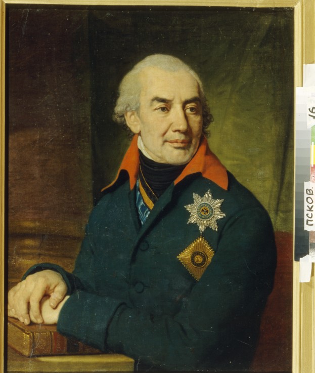 Portrait of Prince Grigory Volkonsky (1746-1807) from Wladimir Lukitsch Borowikowski