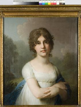 Portrait of Countess Yekaterina Gavriilovna Gagarina (1783-1861)