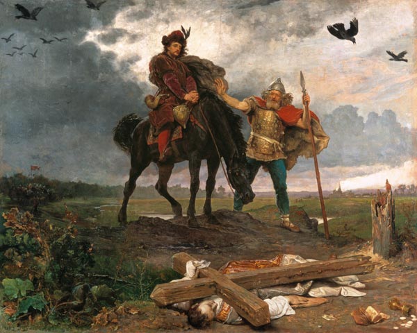 Kasimir I. from Poland (the Erneuerer) at the return to Poland from Wojciech Gerson