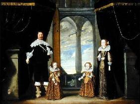 Portrait of a Nobleman, his Wife and their Two Daughters