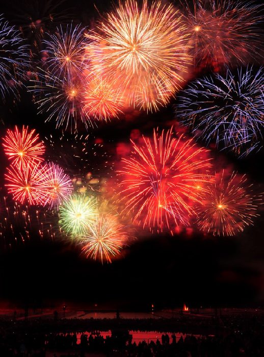 fireworks from Wolfgang Simlinger