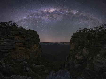 Night Sky over Blue Mountains
