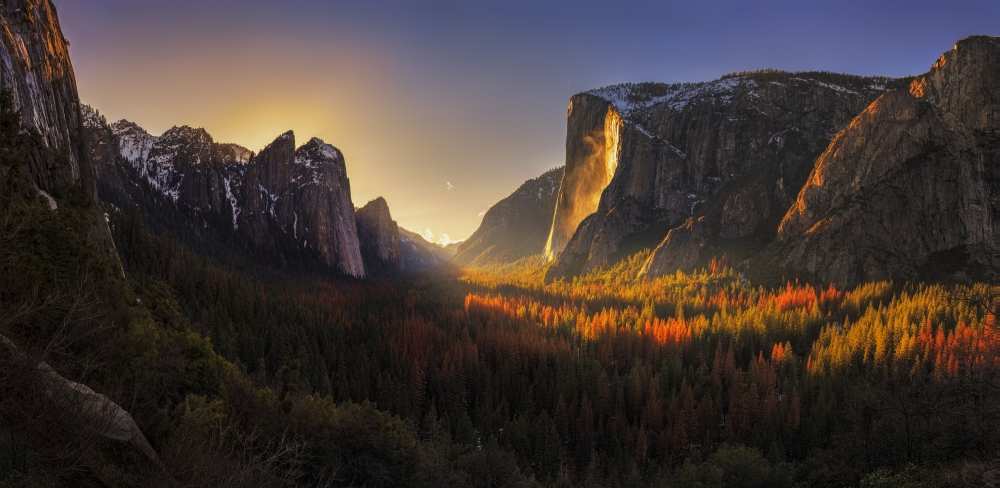 Yosemite Firefall from Yan Zhang
