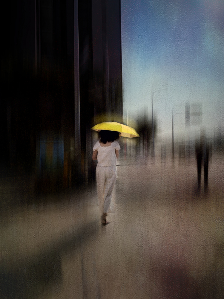 Yellow umbrella from Yi-Tang Wang