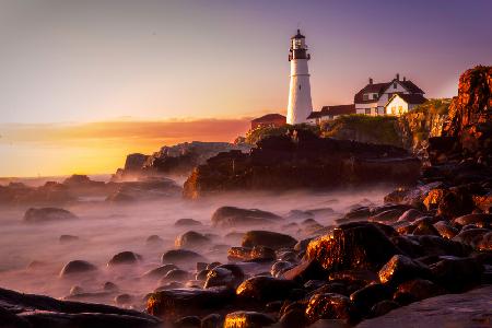 Lighthouse after Sunrise