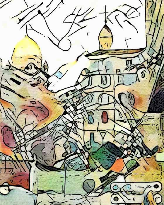 Kandinsky trifft Marseille, Motiv 9 from zamart