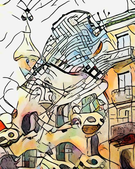 Kandinsky trifft Barcelona, Motiv 4