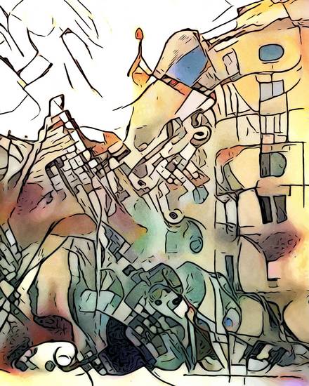 Kandinsky trifft Barcelona, Motiv 6