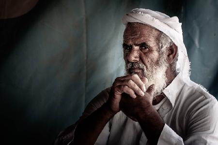 Bedouin sheikh from an unrecognized village
